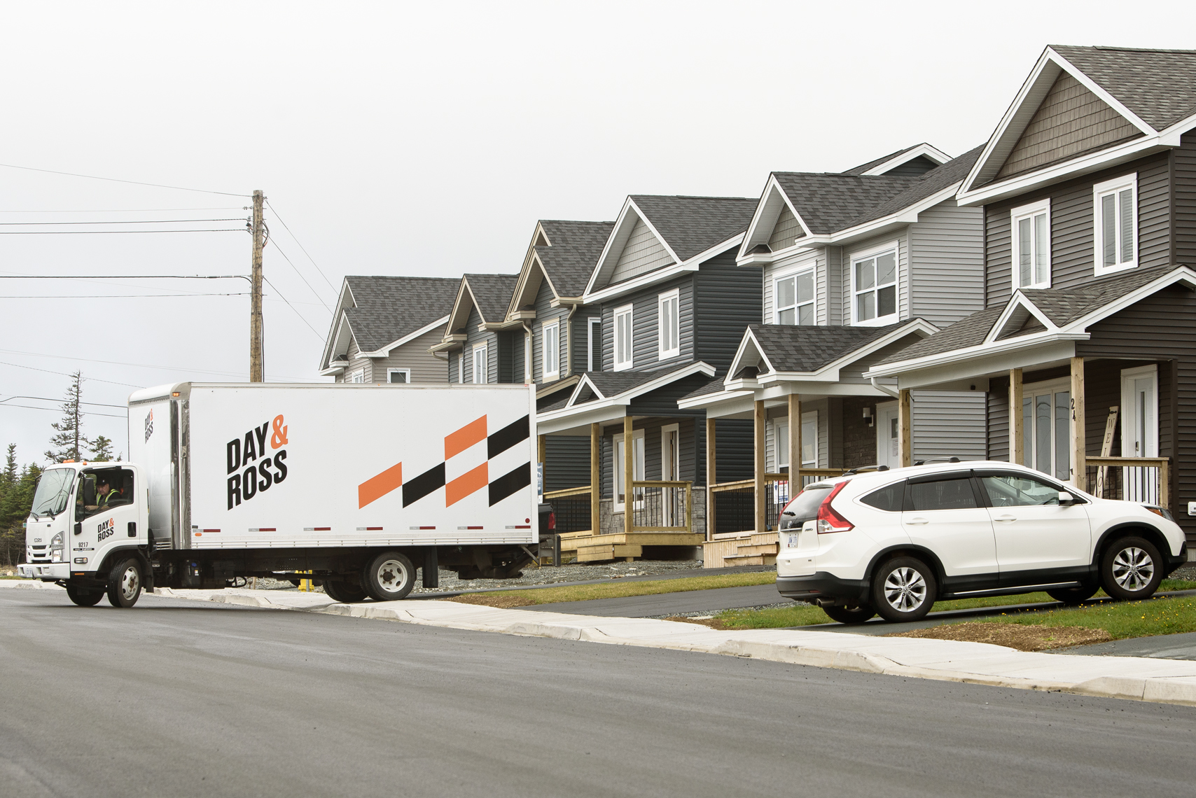 residential delivery truck